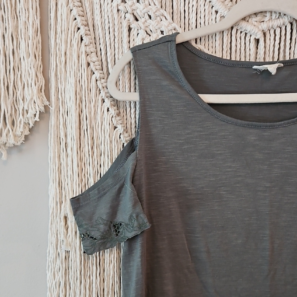 Adiva Charcoal Gray Women's Tank Top
